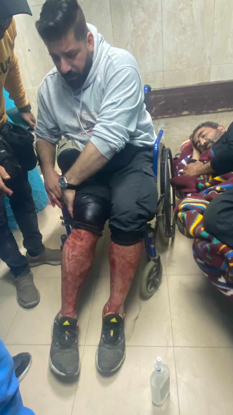 الصحفي المصاب الكحلوت